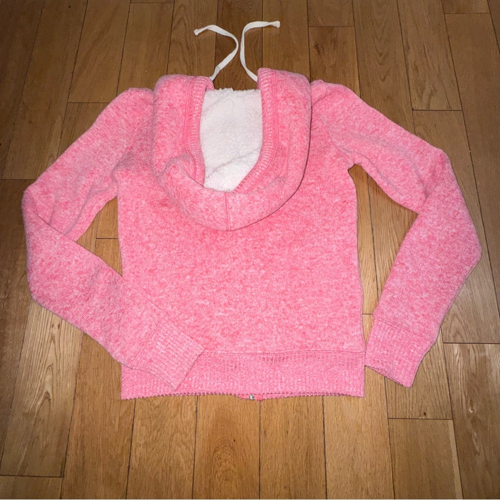 SO Pink Sherpa-Lined Hoodie Jacket - Picture 10 of 12